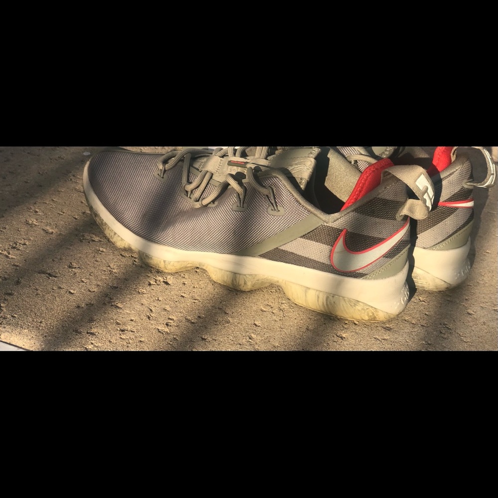 Nike Lebron XIV Low Dark Stucco Size 11.5 9/10 con